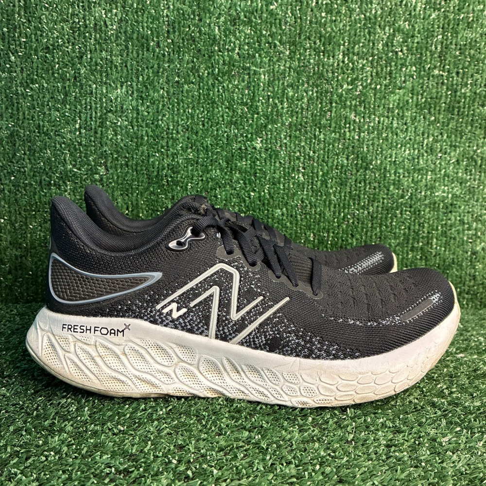 New Balance Fresh Foam X 1080v12 Running Athletic Sneakers Black White Womens 9